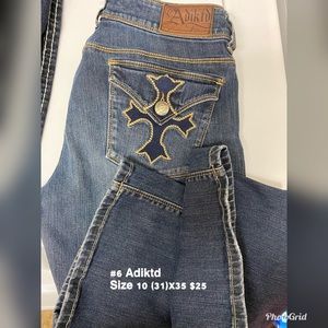 Adiktd bootcut size 10